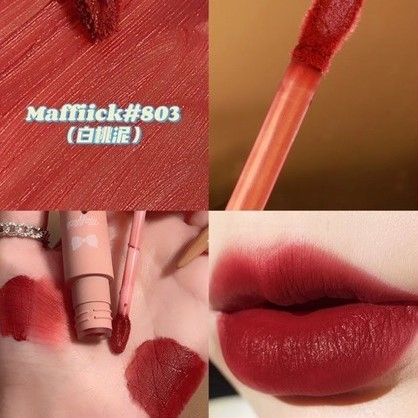  Son Kem Bùn MAFFICK Đính Nơ Vitality Girl Matte Lip Mud 