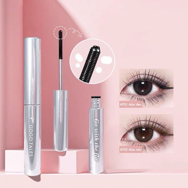  Mascara 3D Cong Dài Mi Chống Nhòe GOGO TALES Sunny Feather Curl Mascara (GT347) 