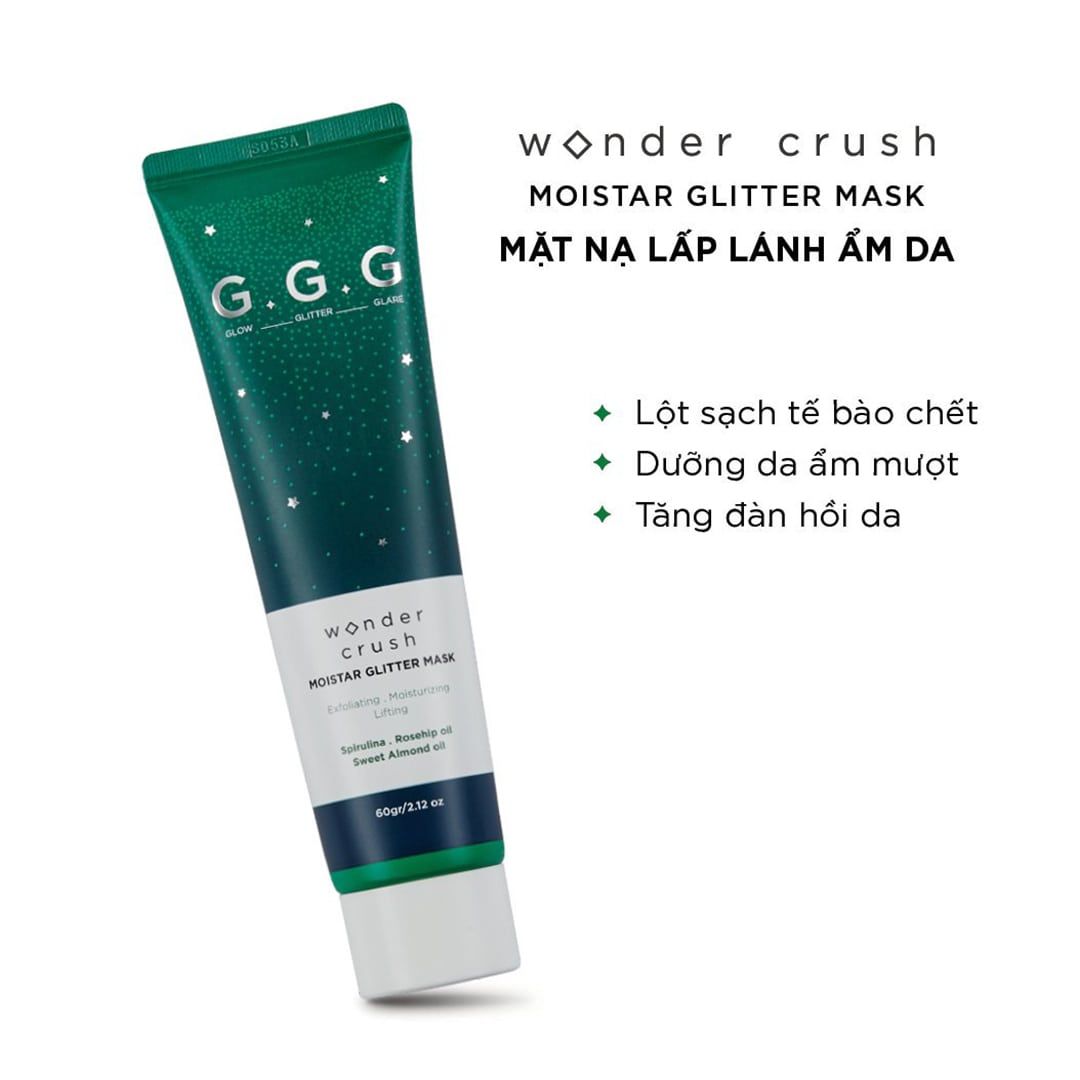 Mặt Nạ Lấp Lánh Wonder Crush Moistar Glitter Mask (60g)