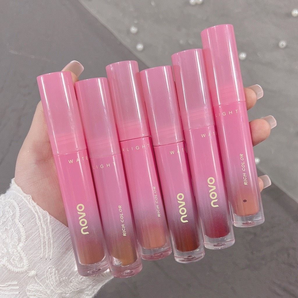 Son Tint Bóng Không Dính Cốc NOVO Water Lip Glaze Nội Địa Trung