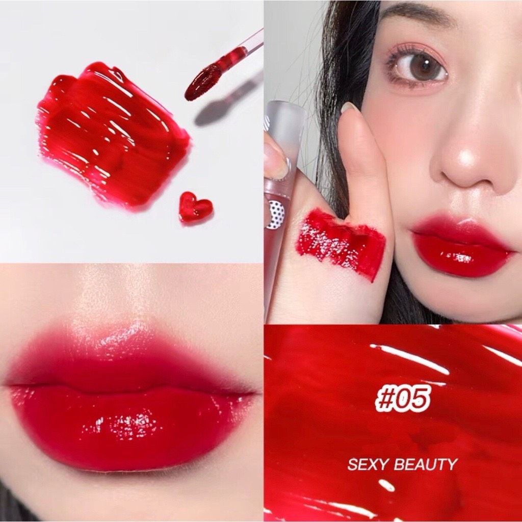 Son kem tint bóng Gogo Tales Ice Transparent Mirror Lipgloss NĐT
