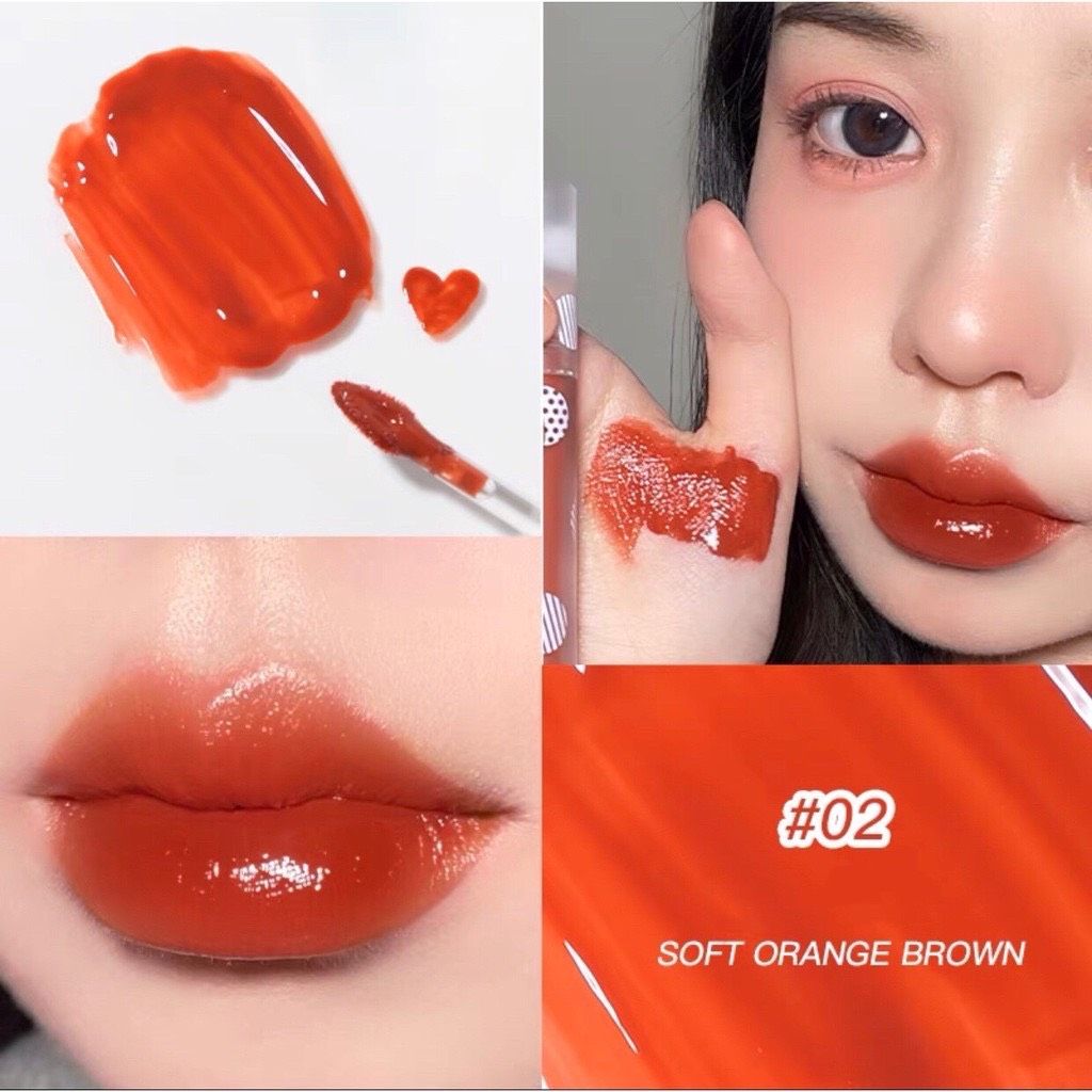 Son kem tint bóng Gogo Tales Ice Transparent Mirror Lipgloss NĐT