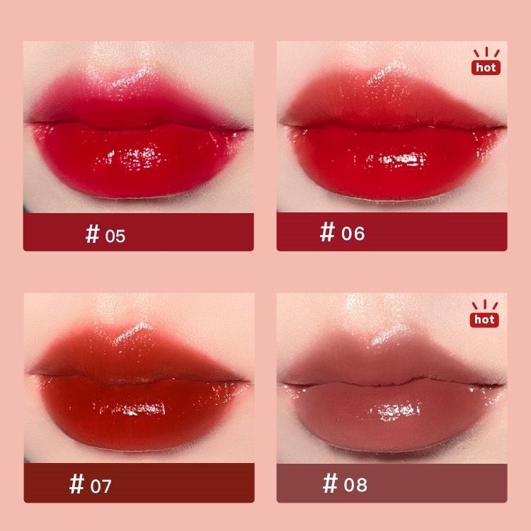 Son kem tint bóng Gogo Tales Ice Transparent Mirror Lipgloss NĐT