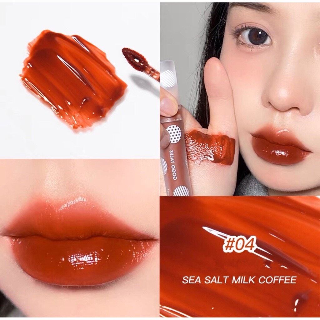 Son kem tint bóng Gogo Tales Ice Transparent Mirror Lipgloss NĐT