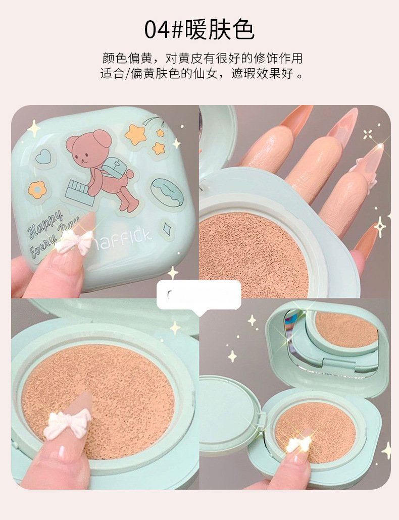 Phấn Nước MAFFICK Air Cushion Foundation Che Khuyết Điểm + Kiềm Dầu Siêu Đỉnh (Tặng kèm 1 Lõi Phấn)