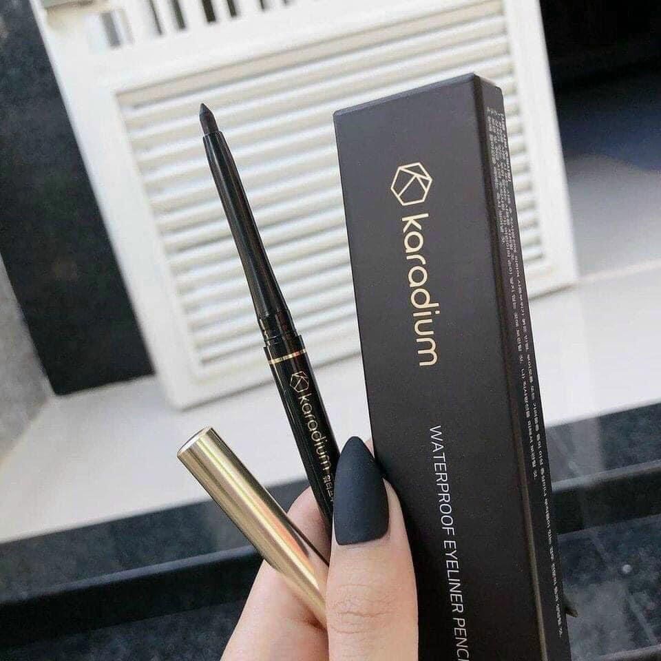  Sáp Chì Kẻ Mắt Không Trôi KARADIUM Waterproof Eyeliner Pencil Black 