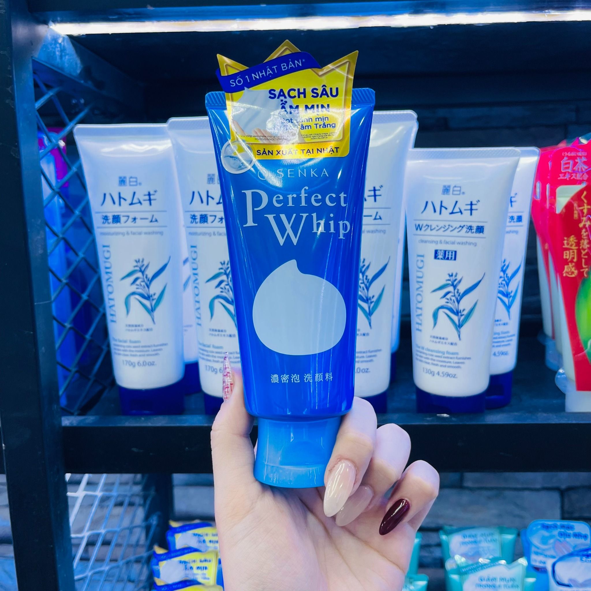 (Đủ Loại) Sữa Rửa Mặt Shiseido Senka Perfect Whip Cleansing Foam 120g