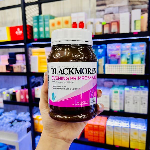  Viên Uống Tinh Dầu Hoa Anh Thảo BLACKMORES Nutritional Oil Evening Primrose Oil - 190 viên 