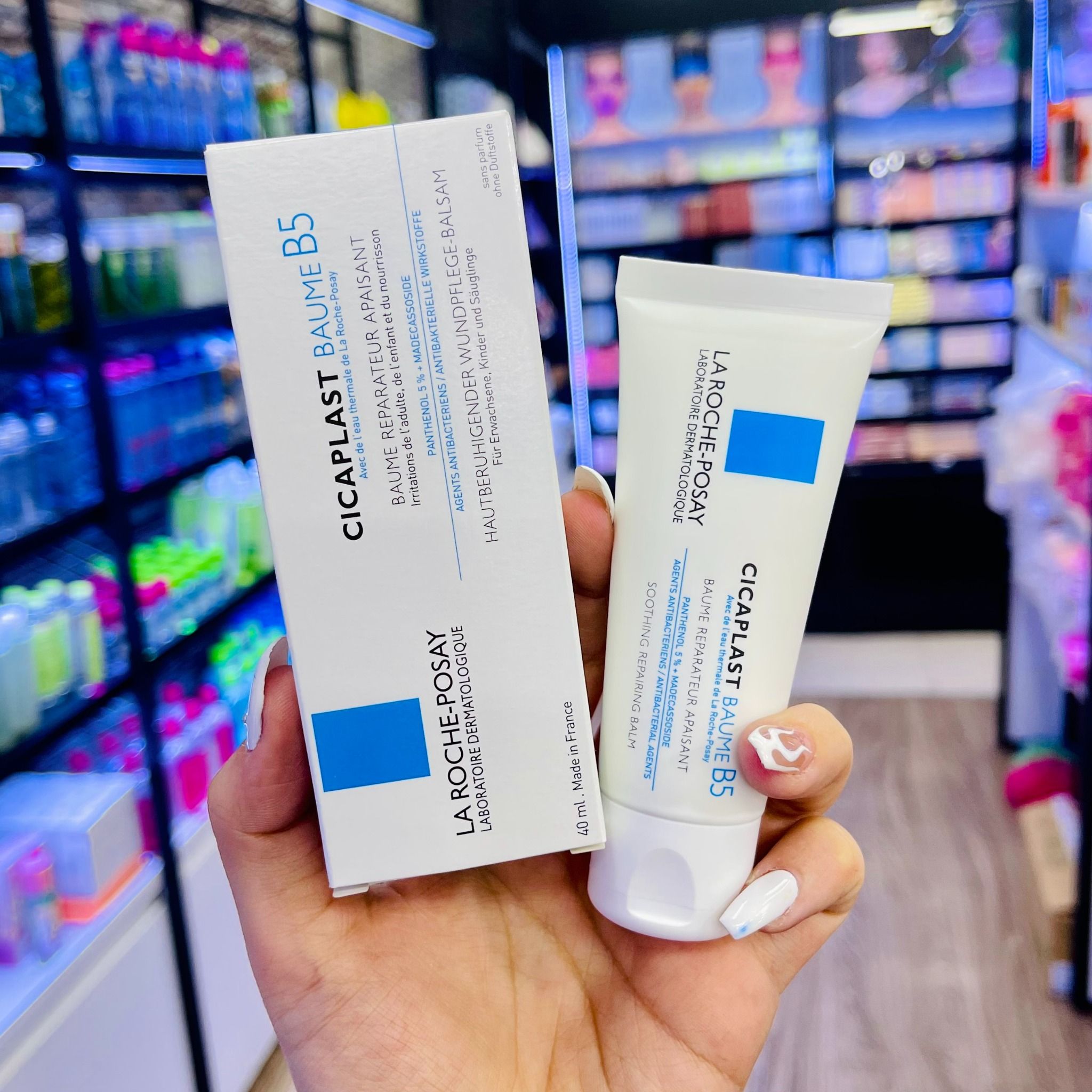  (Full/Minisize) Kem Dưỡng Làm Dịu Và Phục Hồi Da LA ROCHE-POSAY Cicaplast Baume B5 (100/40ml) 