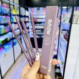  Chì Mày 2 Đầu Nét Mảnh NOVO Simplicty Flexible Eyebrow Pen Nội Địa Trung 