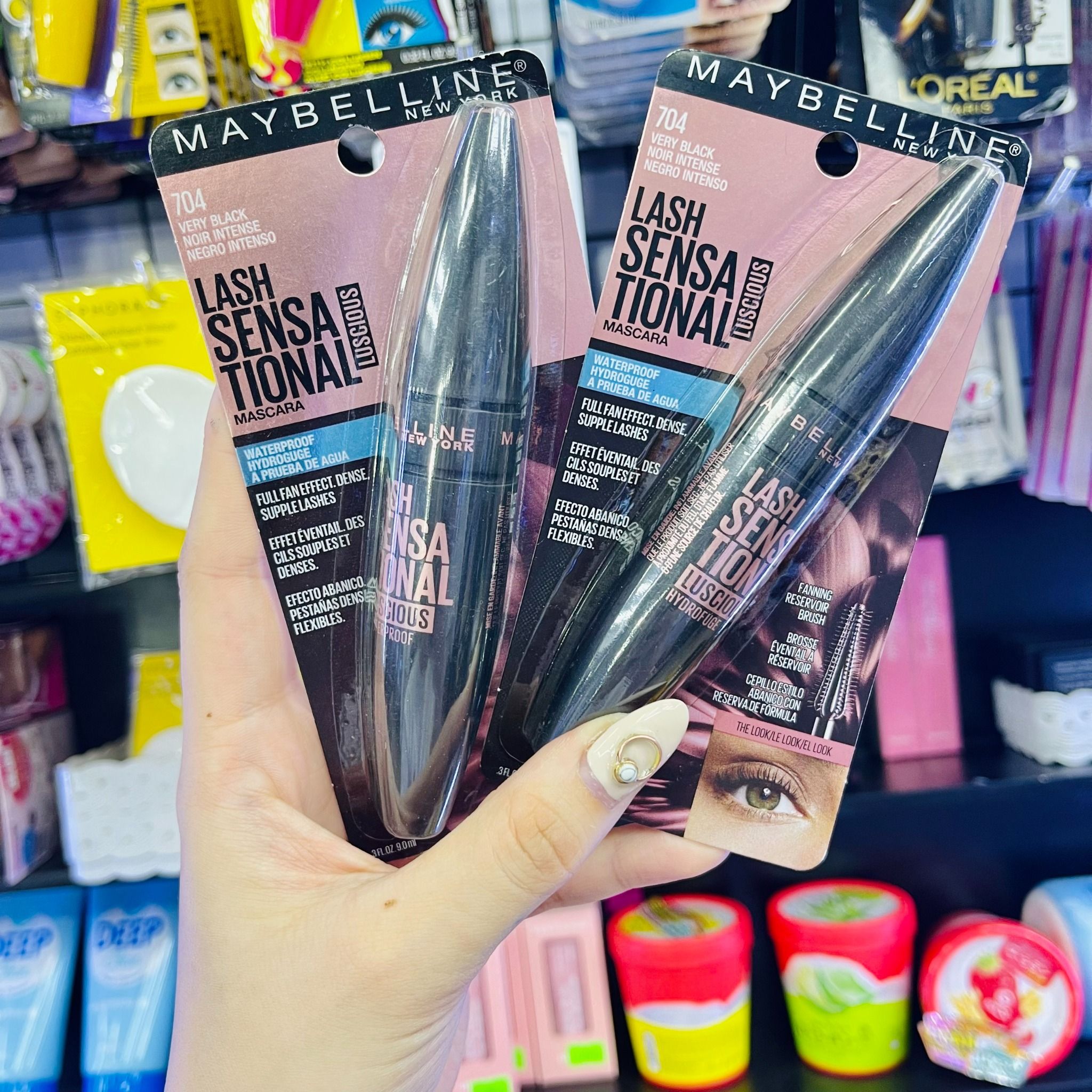  Tổng Hợp Các Loại Mascara Waterproof của Mỹ MAYBELLINE, L'OREAL ... ( Update liên tục ) 