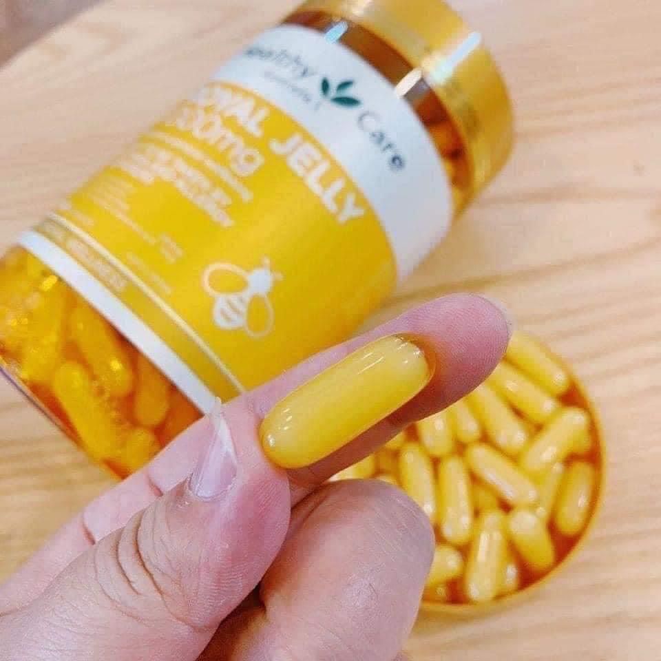  Sữa Ong Chúa HEALTHY CARE ÚC Royal Jelly 1000mg - 365 viên 