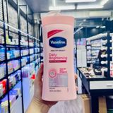  (Mẫu MỚI) Sữa Dưỡng Thể VASELINE Dưỡng Da Trắng Hồng Không Bết Rít Healthy Bright Daily Brightening Even Tone Lotion Non Greasy 725ml 