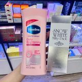  (Mẫu MỚI) Sữa Dưỡng Thể VASELINE Dưỡng Da Trắng Hồng Không Bết Rít Healthy Bright Daily Brightening Even Tone Lotion Non Greasy 725ml 