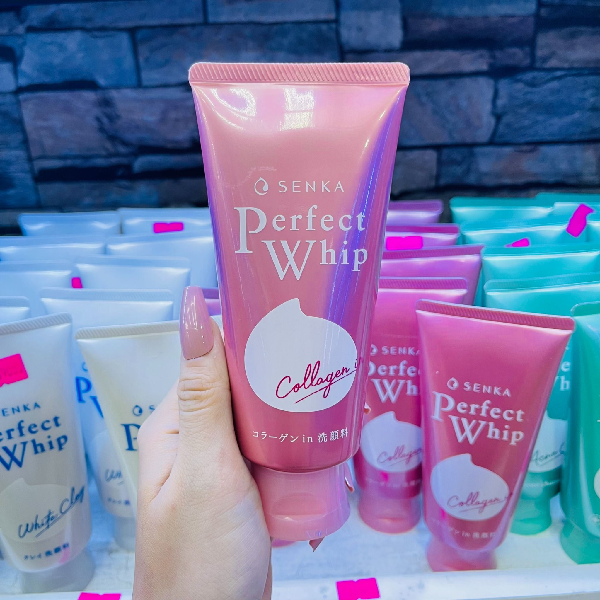 (Đủ Loại) Sữa Rửa Mặt Shiseido Senka Perfect Whip Cleansing Foam 120g