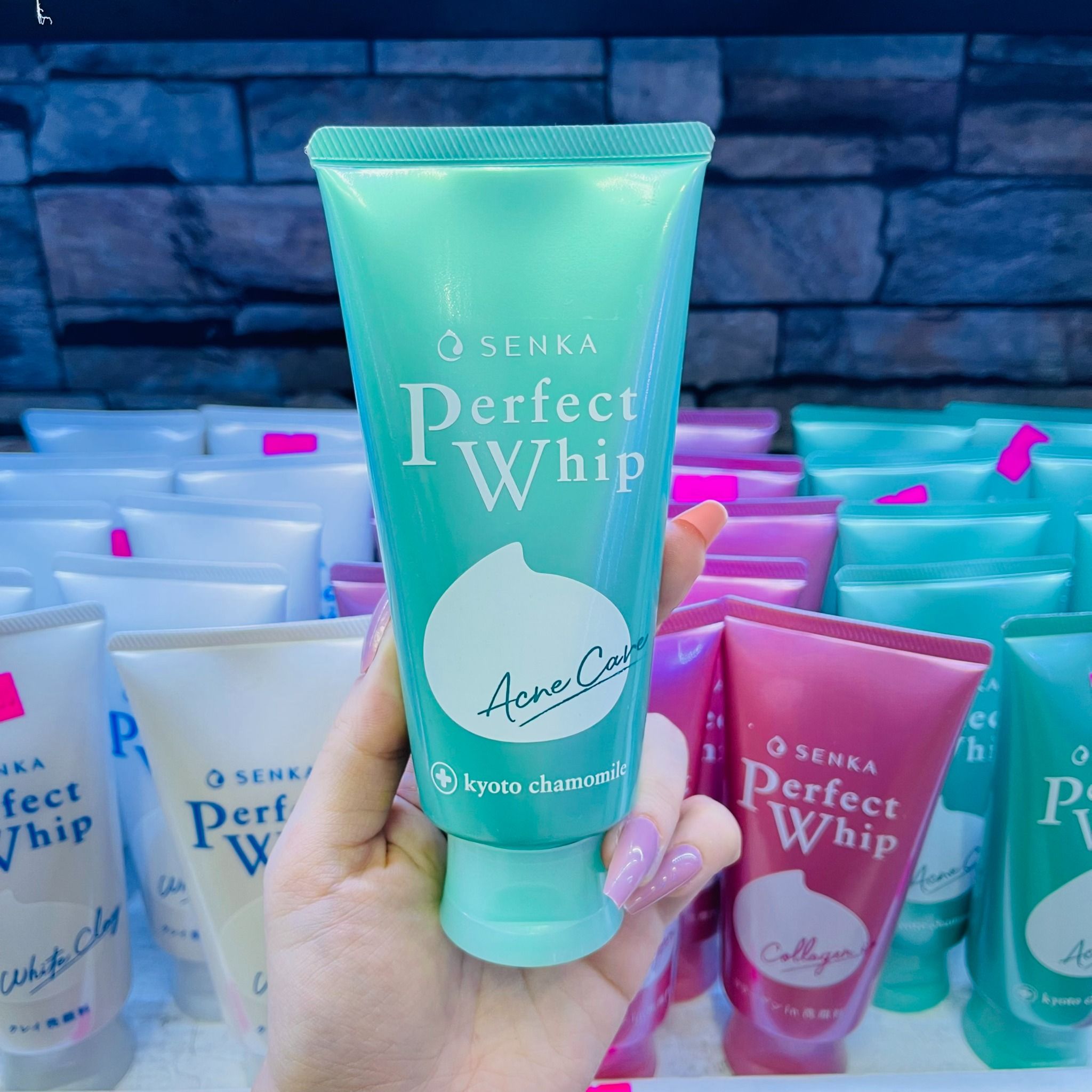 (Đủ Loại) Sữa Rửa Mặt Shiseido Senka Perfect Whip Cleansing Foam 120g