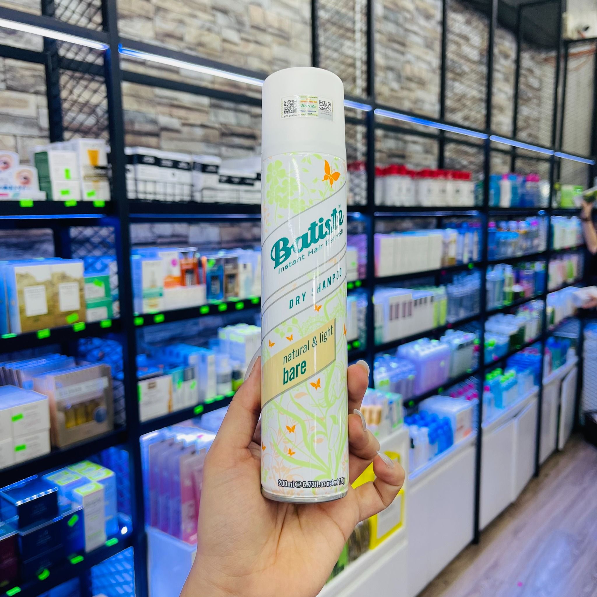  Dầu Gội Khô BATISTE Dry Shampoo Anh - 200ml 