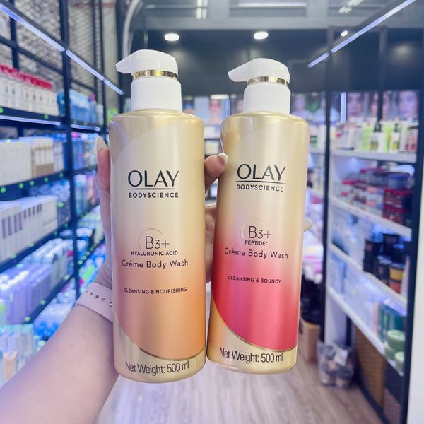  Sữa Tắm Trắng Da OLAY Bodyscience B3 Creme Body Wash 500ML 