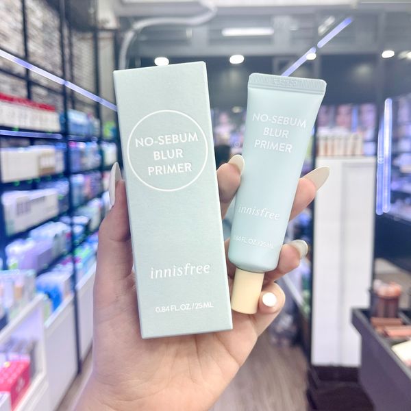  (Mẫu Mới 2022) Kem Lót Kiềm Dầu, Làm Mờ Lỗ Chân Lông INNISFREE No Sebum Blur Primer 25ml 