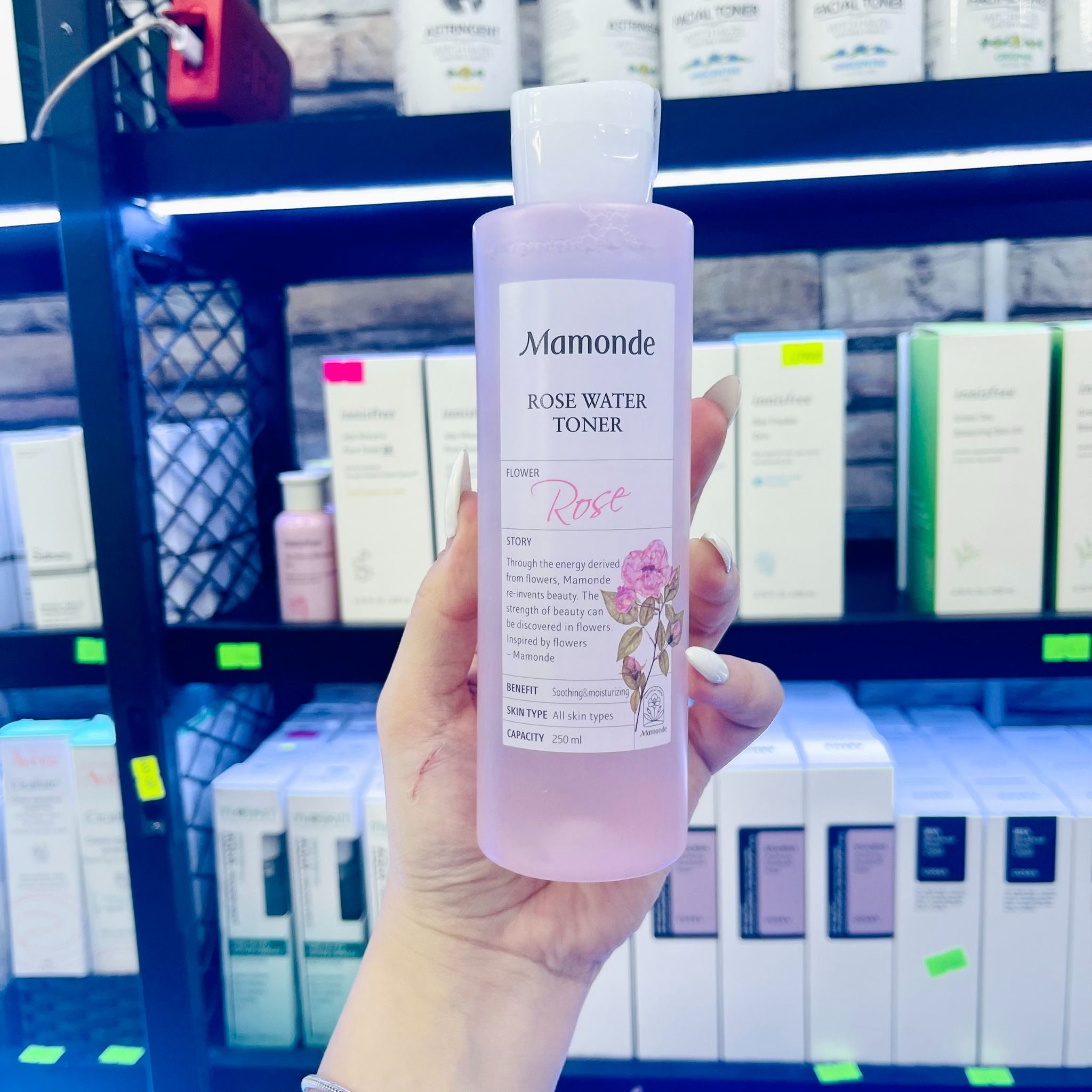  Nước Hoa Hồng MAMONDE Rose Water Toner 90.97% (150ml/250ml) 