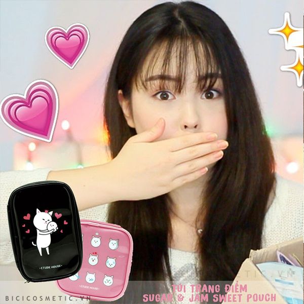 Túi Đựng Mỹ Phẩm Sugar Jam Sweet Pouch