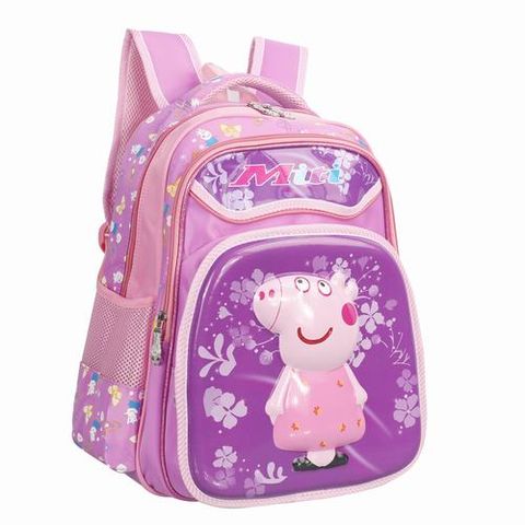 BALO HỌC SINH BL1034W_PIG_PUR.L_PIN.L