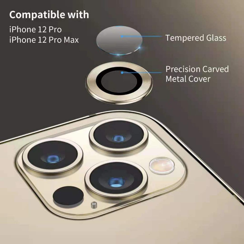 Cường lực Camera iPhone 12 Series Mipow Glass Alumium