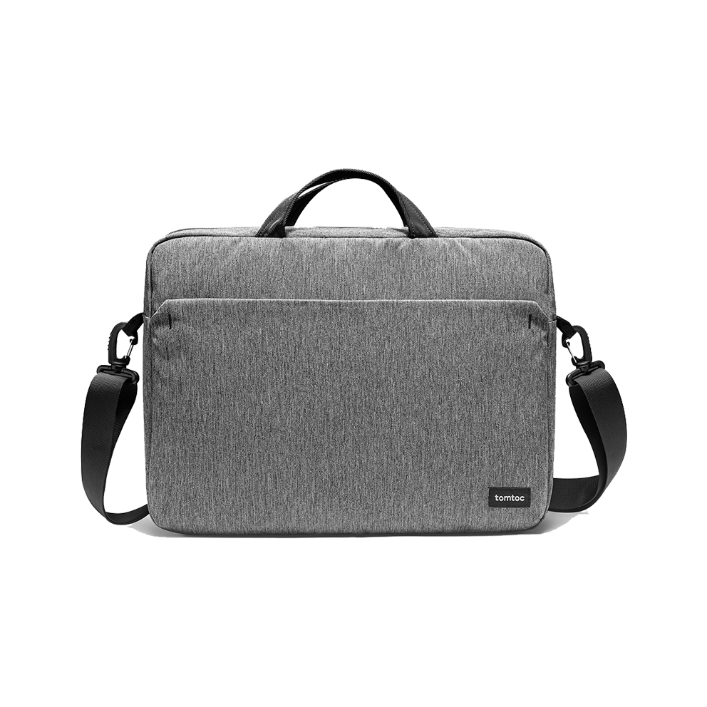 TÚI XÁCH TOMTOC (USA) SHOULDER BAG FOR ULTRABOOK 13 - 15″ GRAY – A51