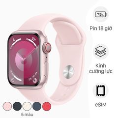 Apple Watch S9 LTE 41mm Viền Nhôm Dây Cao Su (VN/A)