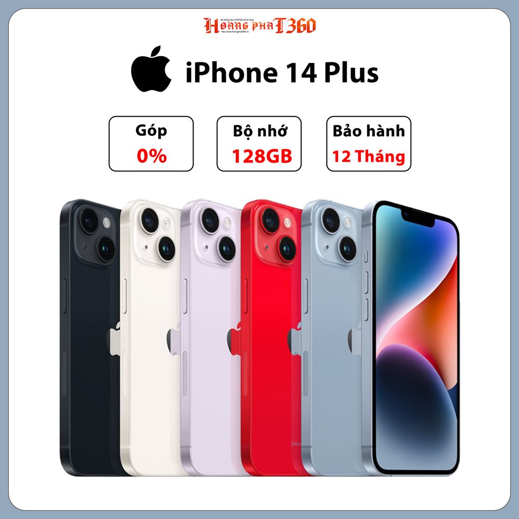 iPhone 14 Plus 128GB (Nhập Khẩu)