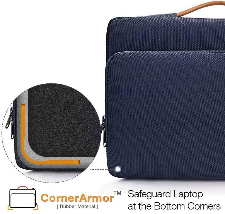 TÚI XÁCH CHỐNG SỐC TOMTOC (USA) BRIEFCASE MACBOOK PRO 15” NEW (BLUE) A14-D01