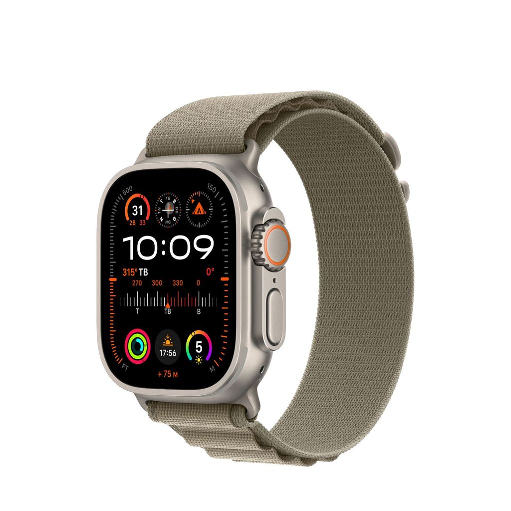 Apple Watch Ultra 2 49mm l Khung Titan l Dây Alpine (LL)