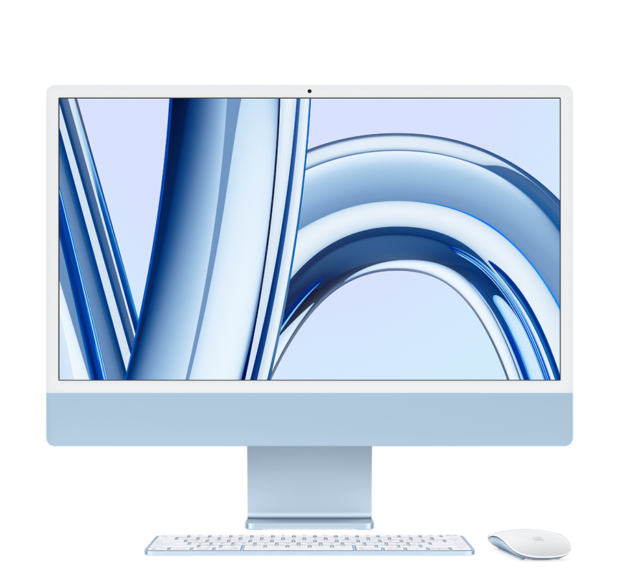 iMac M3 4.5K 24-inch - M3/8GB/512GB/8CPU/10GPU (chính hãng)