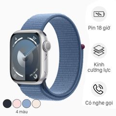 Apple Watch S9 GPS 41mm Viền Nhôm Dây Vải (LL)