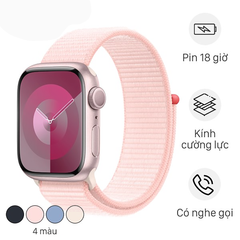 Apple Watch S9 GPS 41mm Viền Nhôm Dây Vải (LL)