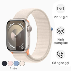 Apple Watch S9 GPS 41mm Viền Nhôm Dây Vải (VN/A)