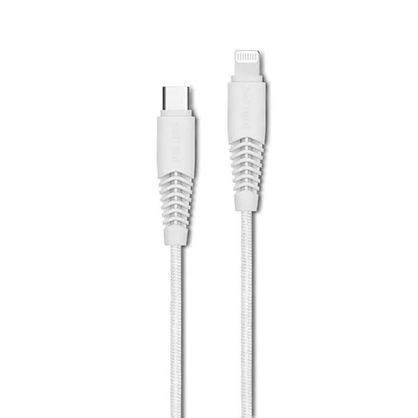 Cáp sạc Philips Type C to Lightning chuẩn MFI 1.0M DLC5541