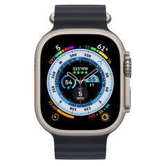 Apple Watch Ultra 49mm l Khung titan, dây Ocean Band- Chính Hãng