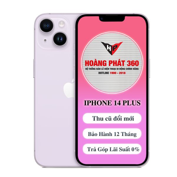 iPhone 14 Plus 256GB (Nhập Khẩu)