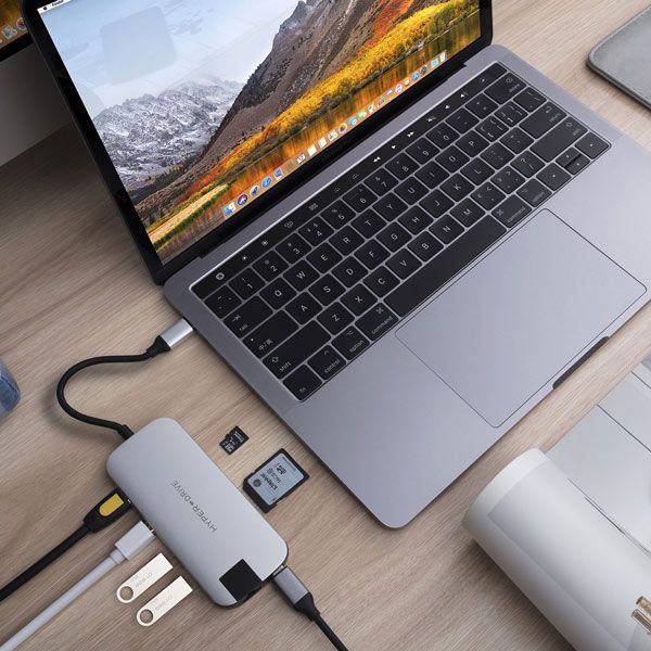 Cổng Chuyển HyperDrive Slim 8 In 1 USB-C