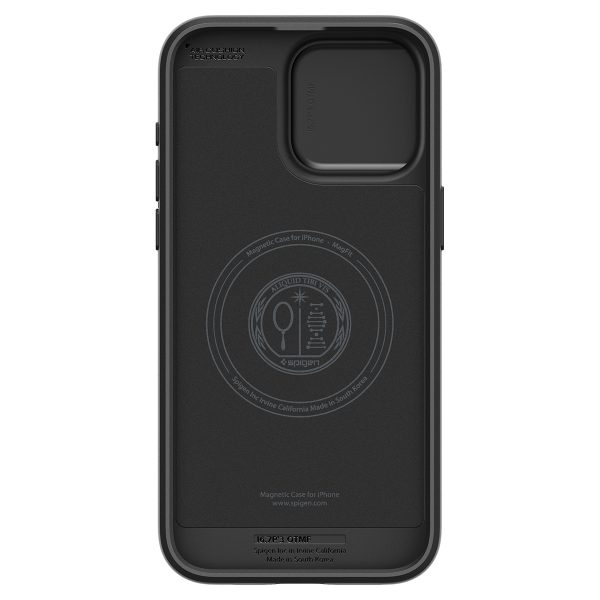 Ốp lưng Spigen iPhone 15 Pro Optik Armor Black