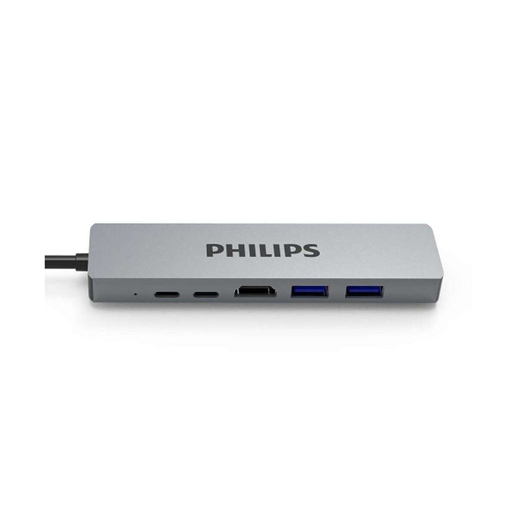 Hub Philips USB-C 6 In 1 SWV6116G/97