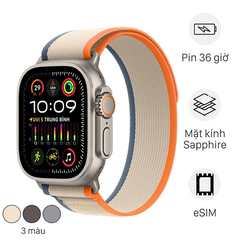 Apple Watch Ultra 2 49mm l Khung Titan l Dây Quấn Trail (LL)