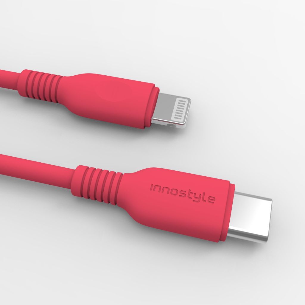 Cáp Sạc Nhanh InnoStyle Jazzy 18W USB-C to Lightning 1.2m MFI