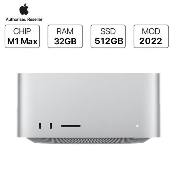 Mac Studio M1 Max 10 Core CPU- 24 GPU - RAM 32GB/512GB MHMV3