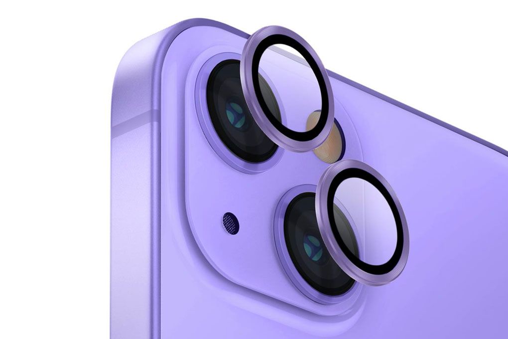 Cường lực camera iPhone 14/14 Plus UniQ