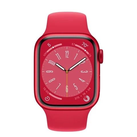 Apple Watch Series 8 GPS 45mm viền nhôm dây cao su Red (VN/A) - MNP43