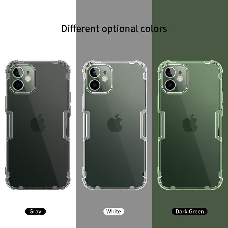 Ốp lưng Nillkin Nature TPU Case Trong Suốt cho iPhone 12 Series