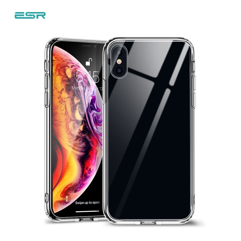 Ốp Lưng Cường Lực ESR IPhone XS Max - Mimic Glass (Trắng)