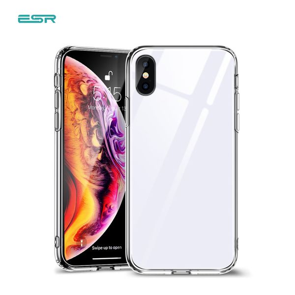 Ốp Lưng Cường Lực ESR IPhone XS Max - Mimic Glass (Trắng)